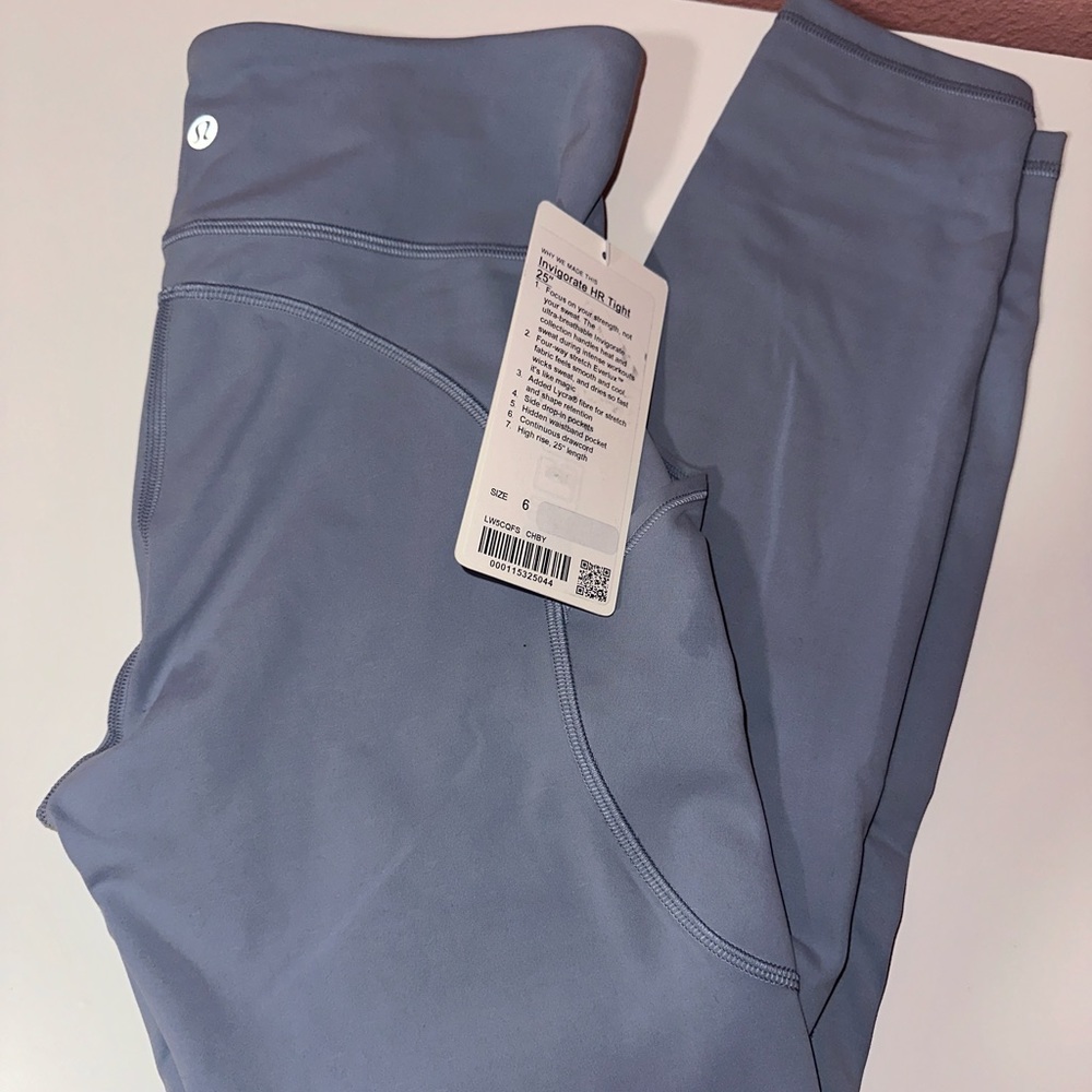 Lululemon athletica invigorate he tight 25” chambray